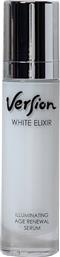 WHITE ELIXIR ILLUMINATING AGE RENEWAL SERUM ΑΝΤΙΡΥΤΙΔΙΚΟΣ ΟΡΟΣ ΛΑΜΨΗΣ & ΑΝΑΝΕΩΣΗΣ ΠΡΟΣΩΠΟΥ 24ΩΡΗΣ ΔΙΑΡΚΕΙΑΣ 50ML VERSION