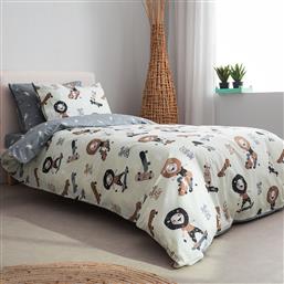 ΠΑΠΛΩΜΑ ΜΟΝΟ (160X230) 2 ΟΨΕΩΝ VESTA KIDS LION VESTA HOME