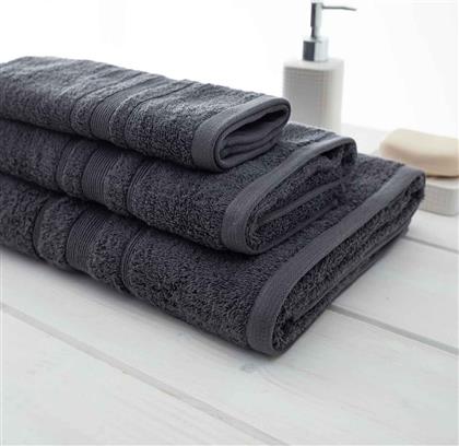 ΠΕΤΣΕΤΑ ΣΩΜΑΤΟΣ (80X150) VESTA SITHONIA 550GSM 502-DARK GREY 502-DARK GREY VESTA HOME