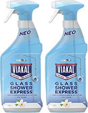 SPRAY ΚΑΘΑΡΙΣΤΙΚΟ ΓΙΑ ΑΛΑΤΑ GLASS SHOWER EXPRESS 1500 ML (750ML X2) 80762519 VIAKAL από το e-SHOP