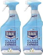 SPRAY ΚΑΘΑΡΙΣΤΙΚΟ ΓΙΑ ΑΛΑΤΑ GLASS SHOWER EXPRESS (1500ML) 80762519 (750Χ2ΤΜΧ) VIAKAL