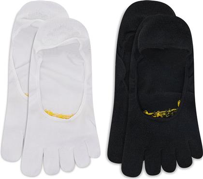 ΣΕΤ 2 ΖΕΥΓΑΡΙΑ ΚΑΛΤΣΕΣ ΣΟΣΟΝΙΑ UNISEX GHOST S15G12P ΛΕΥΚΟ VIBRAM FIVEFINGERS