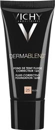 DERMABLEND SPF35 CORRECTEUR FLUIDE ΔΙΟΡΘΩΤΙΚΟ ΜΕΙΚΑΠ ΜΕ ΛΕΠΤΟΡΡΕΥΣΤΗ ΥΦΗ 30ML - 25 NUDE VICHY