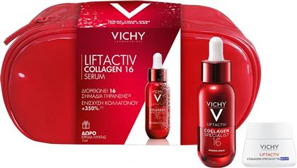 PROMO LIFTACTIV COLLAGEN SPECIALIST 16 BONDING SERUM 30ML & ΔΩΡΟ NIGHT CREAM 15ML & ΔΩΡΟ ΝΕΣΕΣΕΡ 1 ΤΕΜΑΧΙΟ VICHY