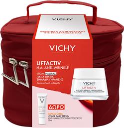 PROMO LIFTACTIV H.A. ANTI-WRINKLE FIRMING CREAM 50ML & ΔΩΡΟ CAPITAL SOLEIL UV-AGE DAILY SPF50+, 15ML & ΔΩΡΟ ΝΕΣΕΣΕΡ 1 ΤΕΜΑΧΙΟ VICHY