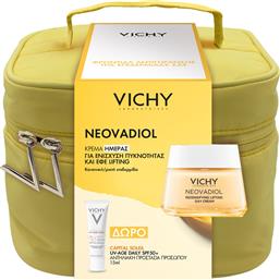 PROMO NEOVADIOL REDENSIFYING LIFTING DAY CREAM 50ML & ΔΩΡΟ CAPITAL SOLEIL UV-AGE DAILY SPF50+, 15ML & ΔΩΡΟ ΝΕΣΕΣΕΡ 1 ΤΕΜΑΧΙΟ VICHY