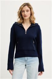 ΜΑΛΛΙΝΟ ΠΟΥΛΟΒΕΡ ΧΡΩΜΑ: ΝΑΥΤΙΚΟ ΜΠΛΕ, 1126KJU006866A VICTORIA BECKHAM