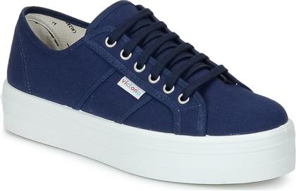 XΑΜΗΛΑ SNEAKERS BLUCHER LONA PLATAFORMA VICTORIA
