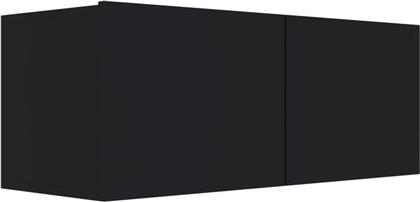 ΕΠΙΠΛΟ ΤΗΛΕΟΡΑΣΗΣ ΑΠΟ ΜΟΡΙΟΣΑΝΙΔΑ 80X30X30CM - ΜΑΥΡΟ VIDAXL