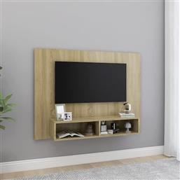 VIDAXL ΕΠΙΠΛΟ ΤΗΛΕΟΡΑΣΗΣ ΤΟΙΧΟΥ SONOMA ΔΡΥΣ 120X23,5X90ΕΚ. ΜΟΡΙΟΣΑΝΙΔΑ