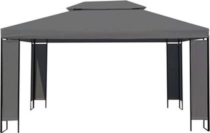 ΚΙΟΣΚΙ ΑΤΣΑΛΙ 300X400CM - ΑΝΘΡΑΚΙ VIDAXL