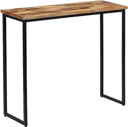 ΚΟΝΣΟΛΑ ΑΠΟ ΜΑΣΙΦ ΑΝΑΚΥΚΛΩΜΕΝΟ ΞΥΛΟ TEAK 90X30X76 CM - ΚΑΦΕ VIDAXL