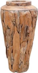 ΒΑΖΟ ΔΙΑΚΟΣΜΗΤΙΚΟ 40 X 60 ΕΚ. ΑΠΟ ΜΑΣΙΦ ΞΥΛΟ TEAK VIDAXL