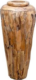ΒΑΖΟ ΔΙΑΚΟΣΜΗΤΙΚΟ 40 X 80 ΕΚ. ΑΠΟ ΜΑΣΙΦ ΞΥΛΟ TEAK VIDAXL