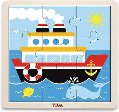 ΠΑΙΔΙΚΟ ΠΑΖΛ ΞΥΛΙΝΟ ΚΑΡΑΒΙ (9 ΚΟΜΜΑΤΙΑ) VIGA