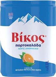 ΠΟΡΤΟΚΑΛΑΔΑ ΧΩΡΙΣ ΑΝΘΡΑΚΙΚΟ ΚΟΥΤΙ 4X330ML ΒΙΚΟΣ