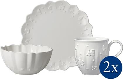 ΣΕΤ ΠΡΩΙΝΟΥ ΓΙΑ 2 ΑΤΟΜΑ TOY'S DELIGHT ROYAL CLASSIC 6-PACK ΧΡΩΜΑ: ΑΣΠΡΟ VILLEROY & BOCH