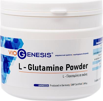 L-GLUTAMINE POWDER ΣΥΜΠΛΗΡΩΜΑ ΔΙΑΤΡΟΦΗΣ ΜΕ ΑΜΙΝΟΞΥ L-ΓΛΟΥΤΑΜΙΝΗ ΣΕ ΣΚΟΝΗ 250G VIOGENESIS