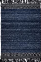 ΧΑΛΙ ALL SEASON (140X200) BARITO BAR-01 BLUE BLACK ΒΙΟΚΑΡΠΕΤ