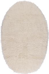 ΟΒΑΛ ΧΑΛΙ ΔΙΑΔΡΟΜΟΥ (60X100) FLOKATI NATURAL WHITE 1700GSM ΒΙΟΚΑΡΠΕΤ