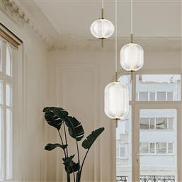ΦΩΤΙΣΤΙΚΟ ΟΡΟΦΗΣ ΤΡΙΦΩΤΟ LED PELLUCID 4297700 VIOKEF