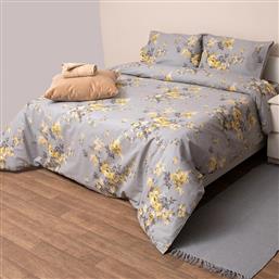 ΚΟΥΒΕΡΛΙ ΥΠΕΡΔΙΠΛΟ 220X240 836 ΓΚΡΙ (220X240) VIOPROS