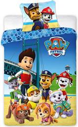 ΠΑΠΛΩΜΑΤΟΘΗΚΗ ΜΟΝΗ (ΣΕΤ) 160X200 ΗΡΩΕΣ PAW PATROL ΜΠΛΕ (160X200) VIOPROS