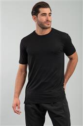 ΑΝΔΡΙΚΗ ΜΠΛΟΥΖΑ T-SHIRT 200-24-110 ΜΑΥΡΟ VITTORIO