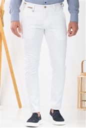 ΑΝΔΡΙΚΟ ΠΑΝΤΕΛΟΝΙ CHINOS 500-24-COMO WHITE ΛΕΥΚΟ VITTORIO