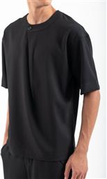 ΜΠΛΟΥΖΑ 300-2526-MIROLIO BLACK ΜΑΥΡΟ VITTORIO