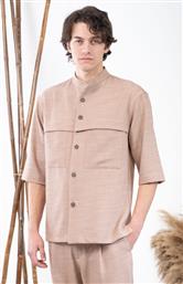 ΠΟΥΚΑΜΙΣΟ OVERSHIRT 300-24-MONTERI ROSEWOOD VITTORIO