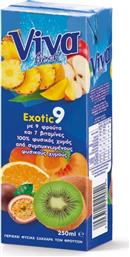 ΧΥΜΟΣ EXOTIC 9 ΦΡΟΥΤΑ 250ML VIVA FRESH