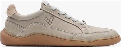 ΔΕΡΜΑΤΙΝΑ ΑΘΛΗΤΙΚΑ ΠΑΠΟΥΤΣΙΑ GOBI SNEAKER PREMIUM LEATHER ΧΡΩΜΑ: ΜΠΕΖ, 203435 VIVOBAREFOOT