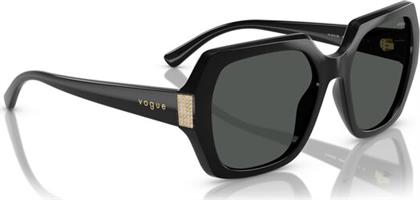 ΓΥΑΛΙΑ ΗΛΙΟΥ 0VO5612SB 55 W44/87 ΜΑΥΡΟ VOGUE από το MODIVO