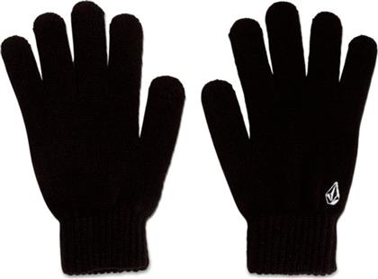 FULL STONE GLOVES D6732201-BLK ΜΑΥΡΟ VOLCOM