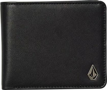 SLIM STONE PU WLT L D6032055-BLK ΜΑΥΡΟ VOLCOM