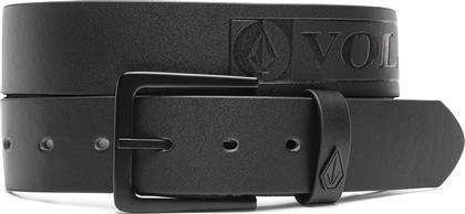 STONE BAR PU BELT D5932401-BLK ΜΑΥΡΟ VOLCOM