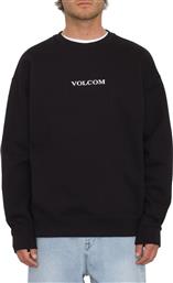 STONE CREW FLEECE A4612403-BLK ΜΑΥΡΟ VOLCOM από το ZAKCRET SPORTS