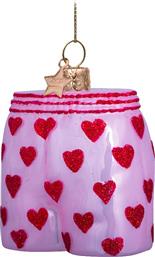 ΧΡΙΣΤΟΥΓΕΝΝΙΑΤΙΚΟ ΓΥΑΛΙΝΟ ΣΤΟΛΙΔΙ ''PINK OPAL BOXER SHORTS'' 7,5 CM - 2237000075051 ΡΟΖ VONDELS