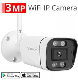 ΑΣΥΡΜΑΤΗ IP CAMERA CS58 3MP FULL HD+ DOME ΜΕ WIFI ΑΔΙΑΒΡΟΧΗ ΠΡΟΣΤΑΣΙΑ VSTARCAM