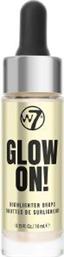 GLOW ON HIGHLIGHTER DROPS HONEYED 10 ML W7