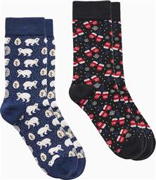 UNISEX X-MAS ΚΑΛΤΣΕΣ BAMBOO 2 ΖΕΥΓΗ WALK