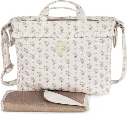 ΤΣΑΝΤΑ ΑΛΛΑΞΙΕΡΑ BACKPACK (44X12X29) BOTTON FLOWERS WALKING MUM