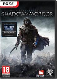 PC GAME - MIDDLE EARTH SHADOW OF MORDOR WARNER BROS GAMES