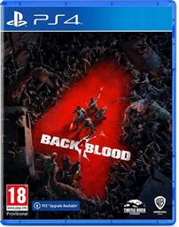 PS4 GAME - BACK 4 BLOOD WARNER BROS
