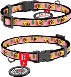 ΠΕΡΙΛΑΙΜΙΟ AVOCADO ON PINK PLASTIC FASTEX (25MM / 37-58CM) WAUDOG