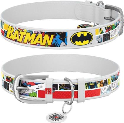 ΠΕΡΙΛΑΙΜΙΟ BATMAN1 ΛΕΥΚΟ (25MM / 37-48CM) WAUDOG