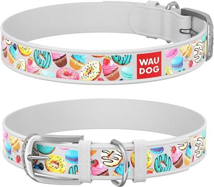 ΠΕΡΙΛΑΙΜΙΟ DONUTS ΛΕΥΚΟ (25MM / 38-49CM) WAUDOG