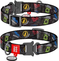 ΠΕΡΙΛΑΙΜΙΟ JUSTICE LEAGUE METAL FASTEX (25MM / 35-58CM) WAUDOG