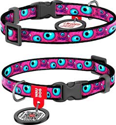 ΠΕΡΙΛΑΙΜΙΟ MONSTER EYE PLASTIC FASTEX XL (25MM / 37-58CM) WAUDOG